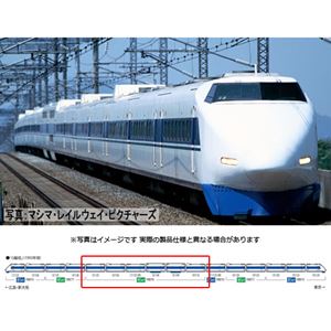 JR 100系東海道・山陽新幹線(G編成)増結セット(6両) 98876 Nゲージ【予約】