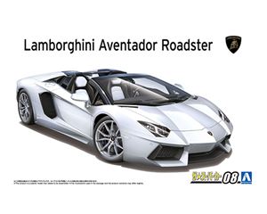 1/24 ’12 LAMBORGHINI アヴェンタドール ロードスター 組み立て式プラモデル