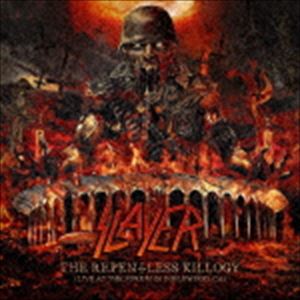 THE REPENTLESS KILLOGYCD発売日2019/11/8詳しい納期他、ご注文時はご利用案内・返品のページをご確認くださいジャンル洋楽ハードロック/ヘヴィメタル　アーティストスレイヤー収録時間91分38秒組枚数2商品説明スレイヤー / ザ・リペントレス・キロジー〜ライヴ・アット・ザ・フォーラムTHE REPENTLESS KILLOGY目下フェアウェル・ツアー中、スラッシュ・メタルの帝王スレイヤー。2018年8月5日ホームタウンのロサンゼルスで行われたコンサートをフル収録した映像作品が登場。メタル・ファンならスレイヤー最後の作品となるであろう本作を見逃すな！　（C）RS同時発売Blu-rayはGQXS-90404（初回限定）、GQXS-90407（通常）封入特典日本語解説書関連キーワードスレイヤー 収録曲目101.ディリュージョンズ・オブ・セイヴィアー(1:55)02.リペントレス(3:24)03.ジ・アンチクライスト(3:04)04.ディサイプル(3:49)05.ポストモーテム(3:47)06.ヘイト・ワールドワイド(5:07)07.ウォー・アンサンブル(4:57)08.ホエン・ザ・スティルネス・カムズ(4:16)09.ユー・アゲインスト・ユー(4:22)10.マンダトリー・スーサイド(3:58)11.ハロウド・ポイント(5:36)12.デッド・スキン・マスク(4:57)201.ボーン・オブ・ファイア(3:21)02.キャスト・ザ・ファースト・ストーン(3:44)03.ブラッドライン(3:46)04.シーズンズ・イン・ジ・アビス(5:51)05.ヘル・アウェイツ(5:21)06.サウス・オブ・ヘヴン(5:24)07.レイニング・ブラッド(3:32)08.ケミカル・ウォーフェアー(5:26)09.エンジェル・オブ・デス(5:53)関連商品スレイヤー CD商品スペック 種別 CD JAN 4582546590772 製作年 2019 販売元 ソニー・ミュージックソリューションズ登録日2019/10/07