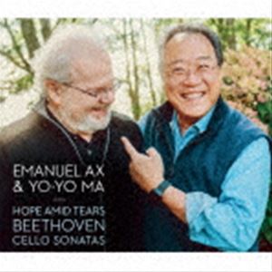 HOPE AMID TEARS-BEETHOVEN CELLO SONATASCD発売日2021/6/2詳しい納期他、ご注文時はご利用案内・返品のページをご確認くださいジャンルクラシック室内楽曲　アーティストヨーヨー・マ＆エマニュエル・アックス（vc／p）収録時間152分36秒組枚数3関連キーワード：SICC-30581/3商品説明ヨーヨー・マ＆エマニュエル・アックス（vc／p） / ホープ・アミッド・ティアーズ〜ベートーヴェン：チェロ・ソナタ全曲（Blu-specCD2）HOPE AMID TEARS-BEETHOVEN CELLO SONATASヨーヨー・マとエマニュエル・アックス＝現代最高の2人の　顔合わせによる＜ベートーヴェン：チェロ・ソナタ＞全曲録音が完成！2人は1981年から85年にかけて全曲録音を発表しており、約40年の歳月を経て待望の2度目のレコーディングが実現した。バッハの「無伴奏チェロ組曲」が旧約聖書ならべートーヴェンのチェロ・ソナタは新約聖書と称される重要なレパートリー。2020年3月以降継続してコロナ禍に生きる私たちに向けて演奏を発表し続けているヨーヨー・マ。本作でも　　盟友アックスと共にベートーヴェン作品の持つ不屈の精神と前に進む力を、その魂の演奏で我々に届けてくれるのだ。エマニュエル・アックスによるライナーノーツも掲載している。2020年8月、タングルウッド　のセイジ・オザワ・ホールでの録音。　（C）RS日本先行発売／Blu-specCD2／録音年：2020年8月／収録場所：セイジ・オザワ・ホール封入特典ライナーノーツ関連キーワードヨーヨー・マ＆エマニュエル・アックス（vc／p） 収録曲目101.チェロ・ソナタ第1番ヘ長調 作品5-1 I. ADAGIO SOSTENUTO - ALLEGRO(18:23)02.チェロ・ソナタ第1番ヘ長調 作品5-1 II. RONDO.ALLEGRO VIVACE(7:34)03.チェロ・ソナタ第2番ト短調 作品5-2 I. ADAGIO SOSTENUTO E ESPRESSI(16:35)04.チェロ・ソナタ第2番ト短調 作品5-2 II. RONDO.ALLEGRO(9:37)201.チェロ・ソナタ第3番イ長調 作品69 I. ALLEGRO MA NON TANTO(13:31)02.チェロ・ソナタ第3番イ長調 作品69 II. SCHERZO.ALLEGRO MOLTO(5:29)03.チェロ・ソナタ第3番イ長調 作品69 III. ADAGIO CANTABILE - ALLEGRO(9:01)04.チェロ・ソナタ第4番ハ長調 作品102-1 I. ANDANTE - ALLEGRO VIVACE(8:43)05.チェロ・ソナタ第4番ハ長調 作品102-1 II. ADAGIO - ALLEGRO VIVACE(8:11)06.チェロ・ソナタ第5番ニ長調 作品102-2 I. ALLEGRO CON BRIO(6:56)07.チェロ・ソナタ第5番ニ長調 作品102-2 II. ADAGIO CON MOLTO SENTIME(9:38)08.チェロ・ソナタ第5番ニ長調 作品102-2 III. ALLEGRO(4:47)301.「魔笛」より「恋を知る男たちは」の主題による7つの変奏曲 変ホ長調 WoO46(9:22)02.「マカベウスのユダ」より「見よ、勇者は帰る」の主題による12の変奏曲 ト長調 WoO45(14:00)03.「魔笛」より「恋人か女房が」の主題による12の変奏曲 ヘ長調 作品66(10:43)▼お買い得キャンペーン開催中！対象商品はコチラ！商品スペック 種別 CD JAN 4547366506785 製作年 2021 販売元 ソニー・ミュージックソリューションズ登録日2021/05/07