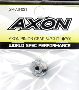 AXONピニオンギヤ 64P 31T GP-A6-031 RCパーツ