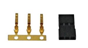 BLACK Zコネクター ピンハウジング 107A20382B RCパーツ