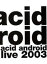 acid androidacid android live 2003 [DVD]