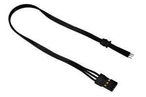 BLACK サーボリード Zコネクター 107A20491B RCパーツ