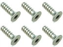 3×10 チタンヘックス皿タッピングビス 6本入 STP-310 RCパーツ