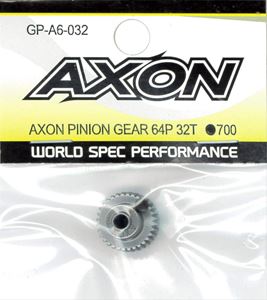 AXONピニオンギヤ 64P 32T GP-A6-032 RCパーツ