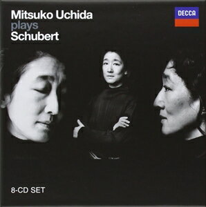 輸入盤 MITSUKO UCHIDA / SCHUBERT ： PIANO SONATAS 8CD