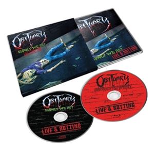 輸入盤 OBITUARY / SLOWLY WE ROT-LIVE AND ROTTING 
