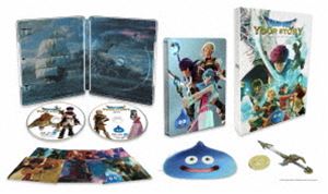 ドラゴンクエストユアストーリーBlu-ray発売日2020/3/4詳しい納期他、ご注文時はご利用案内・返品のページをご確認くださいジャンルアニメアニメ映画　監督八木竜一花房真出演佐藤健有村架純波瑠坂口健太郎山田孝之収録時間103分組枚数2関連キーワード：アニメーション商品説明ドラゴンクエスト ユア・ストーリー Blu-ray 完全数量限定版ドラゴンクエストユアストーリー少年リュカは父パパスと旅を続けていた。その目的は、ゲマ率いる魔物たちに連れ去られた母を取り戻すこと。旅の道中、遂にゲマと遭遇し、魔物たちと激しい戦いを繰り広げるパパス。しかしパパスは、リュカの目の前で無念の死を遂げる…。それから10年。故郷に戻ったリュカは「天空のつるぎと勇者を探し出せば、母を救うことができる」というパパスの日記を発見する。父の遺志を受け継ぎ、リュカは再び冒険の旅にでることに…。封入特典ドラゴンクエスト メタリックアイテムズギャラリースペシャル 天空の剣 Movie color Ver.＋スライムゴールドコイン／マスコミ用プレス縮刷版／ポストカード／特製豪華アウターボックス／スチールブック／特典ディスク【Blu-ray】特典映像予告編集（特報、予告、TVスポット）特典ディスク内容アフレコインタビュー／ワールドプレミア舞台挨拶／完成報告記者会見／公開初日舞台挨拶／山崎貴監督×堀井雄二対談／佐藤健×有村架純×波瑠インタビュー関連商品2010年代日本のアニメ映画商品スペック 種別 Blu-ray JAN 4988104123831 画面サイズ シネマスコープ 製作年 2019 製作国 日本 音声 日本語DTS-HD Master Audio（5.1ch）　日本語DTS-HD Master Audio（ステレオ）　　 販売元 東宝登録日2019/12/18