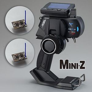 EX-NEXT BASIC（標準グリップ） MINI-Z EVO2 レシーバーユニット付きダブルレシーバーセット 10783