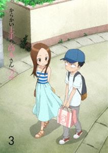 カラカイジョウズノタカギサン2ボリューム3DVD発売日2019/11/20詳しい納期他、ご注文時はご利用案内・返品のページをご確認くださいジャンルアニメテレビアニメ　監督赤城博昭出演高橋李依梶裕貴小原好美M・A・O小倉唯内田雄馬収録時間47分組枚数1関連キーワード：アニメーション商品説明からかい上手の高木さん2 Vol.3 DVDカラカイジョウズノタカギサン2ボリューム3山本崇一朗原作漫画『からかい上手の高木さん』のTVアニメ化、第2シーズン。とある中学校、隣の席になった女の子・高木さんに何かとからかわれる男の子・西片。高木さんをからかい返そうと策を練るも、いつも高木さんに見透かされてしまう。季節はめぐり2年生に進級した西片は、今度こそ高木さんをからかい返すことができるのか…?「ニヤキュン」必至、照れたら負けの“からかいバトル”第2ラウンドがいよいよ開幕!封入特典キャラクターデザイン：高野綾描き下ろし三方背ケース／原作者：山本崇一朗描き下ろし漫画2(以上2点、初回生産分のみ特典)特典映像タカギーデジタルサラウンドサウンドシステムver.（バイノーラルサラウンド）（セレクトエピソード：「デート」、高橋李依 オーディオコメンタリー：「くしゃみ」）／ノンクレジットエンディング「ありがとう」／PV2関連商品からかい上手の高木さん関連商品読売テレビMANPAシンエイ動画制作作品TVアニメからかい上手の高木さん（第2期）2019年日本のテレビアニメTVアニメからかい上手の高木さんシリーズセット販売はコチラ商品スペック 種別 DVD JAN 4988104121837 製作年 2019 製作国 日本 音声 日本語リニアPCM（ステレオ）　　　 販売元 東宝（TOHO）登録日2019/07/08