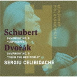 セルジュ・チェリビダッケ / シューベルト：交響曲 第8番「未完成」 ドヴォルザーク：交響曲 第9番「新世界より」（UHQCD） [CD]