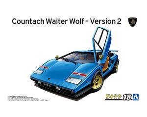 1/24 ’76 ウルフ・カウンタック Ver.2 組み立て式プラモデル