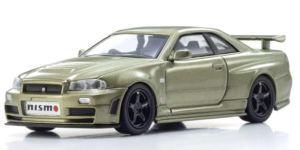[MOTN] 1/64 NISMO R34 GT-R Z-tune LED搭載 (ミレニアムジェイド) K07130LMJ 完成品ミニカー