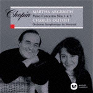 CHOPIN： PIANO CONCERTOS NOS.1 ＆ 2CD発売日2011/5/18詳しい納期他、ご注文時はご利用案内・返品のページをご確認くださいジャンルクラシック協奏曲　アーティストマルタ・アルゲリッチ（p）シャルル・デュトワ（cond）モントリオール交響楽団収録時間68分32秒組枚数1商品説明マルタ・アルゲリッチ（p） / ショパン： ピアノ協奏曲 第1番＆第2番（ハイブリッドCD）CHOPIN： PIANO CONCERTOS NOS.1 ＆ 2ハイブリッドCD関連キーワードマルタ・アルゲリッチ（p） シャルル・デュトワ（cond） モントリオール交響楽団 収録曲目101.ピアノ協奏曲 第1番 ホ短調 作品11 第1楽章：アレグロ・マエストーソ(19:03)02.ピアノ協奏曲 第1番 ホ短調 作品11 第2楽章：ロマンツェ（ラルゲット）(9:24)03.ピアノ協奏曲 第1番 ホ短調 作品11 第3楽章：ロンド（ヴィヴァーチェ）(9:15)04.ピアノ協奏曲 第2番 へ短調 作品21 第1楽章：マエストーソ(13:36)05.ピアノ協奏曲 第2番 へ短調 作品21 第2楽章：ラルゲット(8:47)06.ピアノ協奏曲 第2番 へ短調 作品21 第3楽章：アレグロ・ヴィヴァーチェ(8:27)商品スペック 種別 CD JAN 4943674188871 製作年 2014 販売元 ソニー・ミュージックソリューションズ登録日2014/10/01