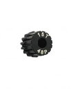 7075ハードコートピニオンギヤ ブラック 48ピッチ 15T IP-4815B RCパーツ