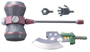 ジャンク品】ダンボール戦機LBX10体＋カスタムウェポン 3種セット（未