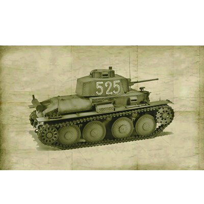 1/35 WW.II ドイツ軍 38(t)戦車 F型 IT96489 組み立て式プラモデル【予約】