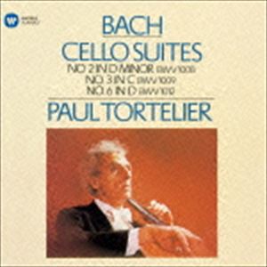 ポール・トルトゥリエ（vc） / バッハ：無伴奏チェロ組曲 第2番、第3番＆第6番 [CD]