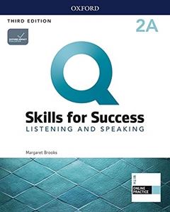 Q： Skills for Success 3／E： Listening and Speaking Level 2 Student Book A with iQ Online Practice