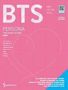 ［KPOP楽譜］ BTS MAP OF THE SOUL ： PERSONA The Piano Score （with QR code）