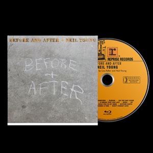 BEFORE AND AFTERBLU-RAY発売日2023/12/8詳しい納期他、ご注文時はご利用案内・返品のページをご確認くださいジャンル音楽洋楽ロック　監督出演ニール・ヤングNEIL YOUNG収録時間組枚数商品説明NEIL YOUNG / BEFORE AND AFTERニール・ヤング / ビフォー・アンド・アフター自身の人生から生まれた曲たちが織りなす、始まりも終わりもない一つの音楽的モンタージュ…。ロック・シーンにおける孤高のレジェンド、ニール・ヤングによる、約1年振りとなる最新レコーディング音源『BEFORE AND AFTER』、堂々完成! 2023年6月から7月にかけて行ったソロ・ツアーで演奏してきた自身の名曲やレア楽曲を中心に、全13曲を新たにレコーディングし、48分間に及ぶ一つの作品として途切れることなく収録した話題作!こちらはアトモス・ミックスやバイノーラル・ミックス、ハイレゾ音源などを収録したBlu-rayエディション!収録内容1. I’m The Ocean2. Homefires3. Burned4. On the Way Home5. If You Got Love6. A Dream That Can Last7. Birds8. My Heart9. When I Hold You In My Arms10. Mother Earth11. Mr. Soul12. Comes a Time13. Don’t Forget Love商品スペック 種別 BLU-RAY 【輸入盤】 JAN 0075993995916登録日2023/11/02