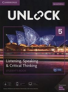 Unlock 2／E Listening Speaking ＆ Critical Thinking Level 5 Student’s Book Mob App and Online Workbook w／Downloadable Audio and Video