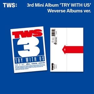 뤰벦񡡳ŷԾŹ㤨͢ TWS / 3RD MINI ALBUM  TRY WITH US WEVERSE ALBUMS VER. LTD [QR CODE CARD]פβǤʤ1,988ߤˤʤޤ