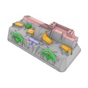 PANDEM AE86 内装パーツ（デカール付） AD-RB1-P RCパーツ