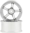 SSR Professor SPX WHEEL オフセット8(深リム)クロームシルバー(2pcs) WW-0508CS RCパーツ
