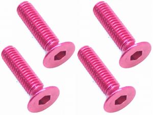 3x12ヘックス皿ビス（ピンク／6本入）