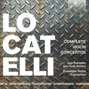 A ENSEMBLE VIOLINI CAPRICCIOSI / LOCATELLI F VIOLIN CONCERTO [5CD]