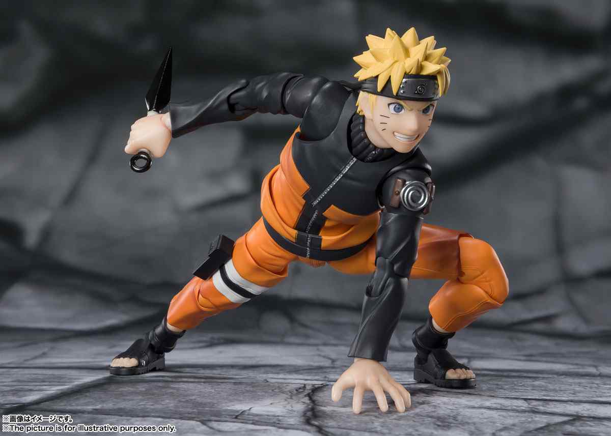 S.H.Figuarts NARUTO-ナルト- 疾風伝 うずまきナルト -希望を託された九尾の人柱力-（再販版） 塗装済み可動フィギュア【予約】