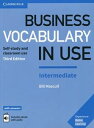 Business Vocabulary in Use Intermediate 3rd Edition Book with Answers and Enhanced eBook