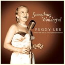 輸入盤 PEGGY LEE / SOMETHING WONDERFUL ： PEGGY LEE SINGS THE GREAT AMERICAN SONGBOOK [2CD]