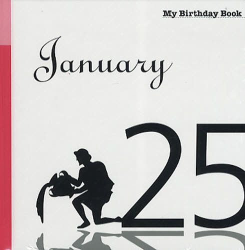 マイ・バースデー・ブック 1月25日