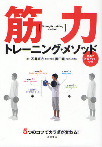 石井直方／著 岡田隆／著5つのコツでカラダが変わる!本詳しい納期他、ご注文時はご利用案内・返品のページをご確認ください出版社名高橋書店出版年月2011年05月サイズ191P 21cmISBNコード9784471141097趣味 トレーニング ストレッチング商品説明筋力トレーニング・メソッド 5つのコツでカラダが変わる!キンリヨク トレ-ニング メソツド イツツ ノ コツ デ カラダ ガ カワル※ページ内の情報は告知なく変更になることがあります。あらかじめご了承ください登録日2013/04/09