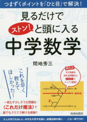見るだけでストン!と頭に入る中学数学 つまずくポイントを「ひと目」で解決!