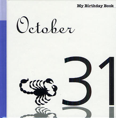マイ・バースデー・ブック 10月31日