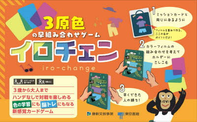 3原色の早組み合わせゲーム イロチェン