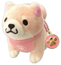 忠犬もちしばぬいぐるみBCチャームさくら