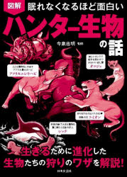 今泉忠明／監修本詳しい納期他、ご注文時はご利用案内・返品のページをご確認ください出版社名日本文芸社出版年月2021年08月サイズ126P 21cmISBNコード9784537219111理学 生物学 動物生態学商品説明図解眠れなくなるほど面白いハンター生物の話ズカイ ネムレナク ナルホド オモシロイ ハンタ- セイブツ ノ ハナシ ネムレナク ナルホド オモシロイ ズカイ ハンタ- セイブツ ノ ハナシ※ページ内の情報は告知なく変更になることがあります。あらかじめご了承ください登録日2021/11/19