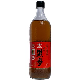 【送料無料】薩摩　黒壽700ml 鹿児島 お取り寄せ ご当地 食品 食材 グルメ 贈答 ギフト プレゼント 丸玄米 地下水 黒酢 壺造り 壺造り黒酢 GIマーク商品 醸造熟成 純玄米 まろやか 純玄米黒酢 母の日 父の日 お中元 贈り物 福山酢醸造