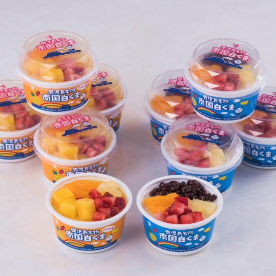 白くまと白くまマンゴーをセットにしました！夏ギフト/スイーツ/カップタイプ/アイス/氷白熊/シロクマ/白クマ/しろくま/ギフト/お取り寄せ/プレゼント/セイカ食品/セイカメーカー直送　本場 白くま マンゴー味セット 送料無料 メーカー直送 南国白くま &白くまマンゴー10個 しろくま 白くま アイス 鹿児島 フルーツ盛り練乳かき氷 かき氷 シロクマ 白クマ 白熊 白熊アイス デザート ご当地 プレゼント 敬老の日