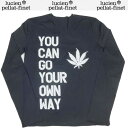 ルシアンペラフィネ lucien pellat-finet レディース トップス ロンT 長袖 ロゴ ランゲージロゴ/ヘンプロゴ付ロングTシャツ ブラック EV...