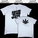 ルシアンペラフィネ lucien pellat-finet メンズ トップス Tシャツ 半袖 ロゴ メッセージ・バックヘンププリントTシャツ ホワイト 色違い(...