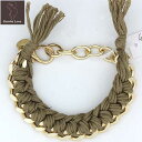 GEISHA LOVE ゲイシャ ラブ チェーン ブレスレット バングル GOLD/OLIVE 13S (R9450)
