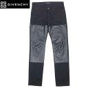 ジバンシー GIVENCHY メンズ パンツ ボトムス シープスキン切り替えしコットンパンツ ブラック 5614 475 001 13A (R98000)【送料...