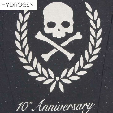 ハイドロゲン HYDROGEN レディース ヘリテイジ スカル カットソー 長袖 ロンT ブラック 131057 NERO 007 13A【送料無料】【smtb-TK】