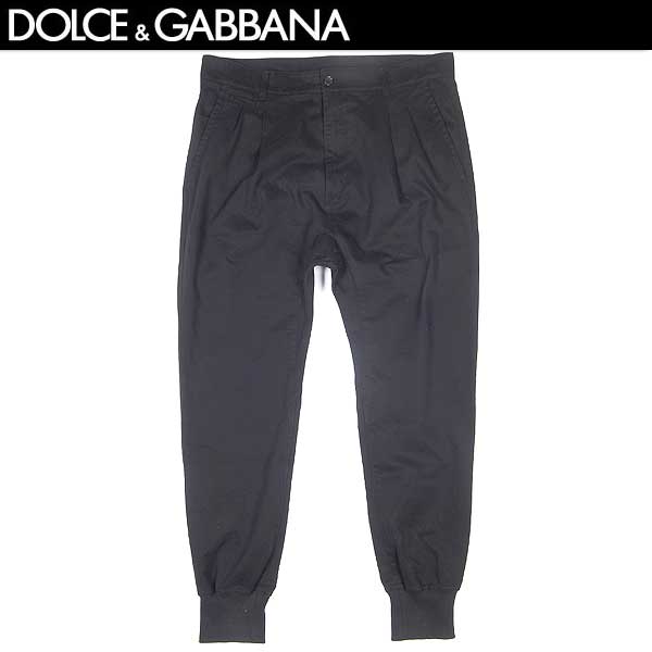 ドルチェ＆ガッバーナ DOLCE&GABBANA ドルガバ スウェットパンツ ボトムス メンズ リラックス コットン パンツ G40IAG G7MX2 N0000 13A (R59800)【送料無料】【smtb-TK】